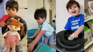 Lucas & iRobot Roomba -- Our 2 (Almost 3) -Year-Old's Best Buddy!