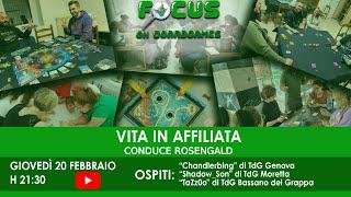 Focus on boardgames: vita in affiliata