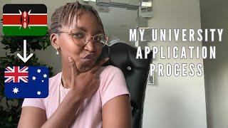 HOW I GOT INTO AN AUSTRALIAN UNIVERSITY AS AN INTERNATIONAL STUDENT|| Applications,visa etc