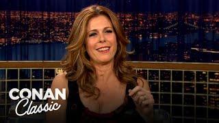 Rita Wilson & Conan Swap Stories About Arnold Schwarzenegger | Late Night with Conan O’Brien