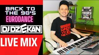 90s EURODANCE MIX MEGAMIX 90'S | HITY LATA 90 | DJ DZIEKAN RETRO LIVE MIX