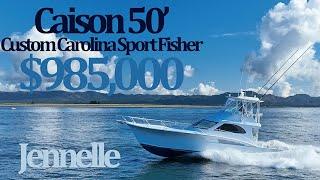 Custom 50' Sport Fisher - Caison Yachts - Rare West Coast Opportunity - Ready for the Columbia Bar