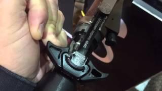 Shot Show 2016 Geissele Super Precision Big Bertha scope mount and Super Charging Handle. New.