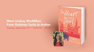 Meet Lindsay MacMillan: From Goldman Sachs to Author