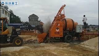 Topworld concrete mixer pump