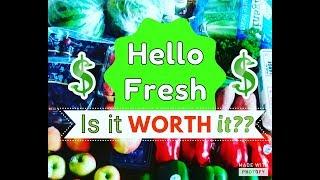 Our First Time Trying Hello Fresh- Only $20 (NOT SPONSORED)