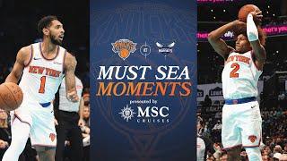 FULL Game Highlight: Knicks defeat Charlotte Hornets on the road | November 29th, 2024