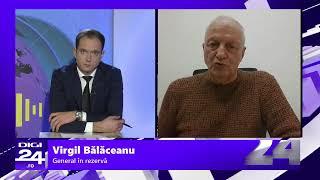 Virgil Bălăceanu, general în rezerva, LIVE la Interviurile Digi24.ro