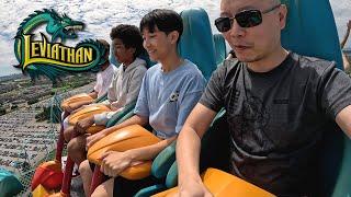 Canada's Wonderland Leviathan - On-Ride POV