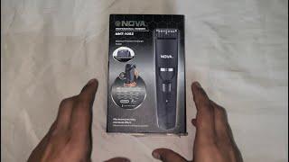 Unboxing the New NOVA NHT 1052 USB Trimmer 90 min Runtime. #unboxing #nova #trimmer #vlog #new