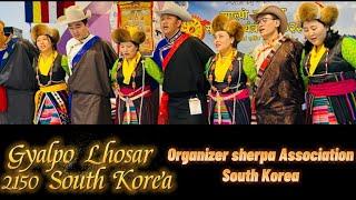 South Korea Gyalpo Lhosar 2150 Sherpaculture Organization Sherpa association_south_korea 2023