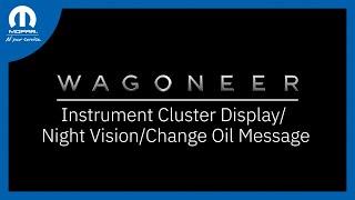 Instrument Cluster Display/Night Vision/Change Oil Message | How To | 2023 Wagoneer/Grand Wagoneer