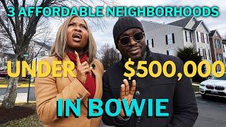 3 Neighborhoods in Bowie, MD: Homes Under $500K 2024