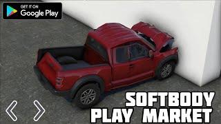 НОВАЯ ИГРА С ФИЗИКОЙ МЯГКИХ ТЕЛ НА АНДРОИД Car Crash Simulator FlexicX ANDROID GAMEPLAY SOFTBODY