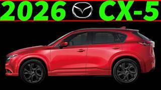 Big UPDATE from Japan on the 2026 Mazda CX-5 redesign!