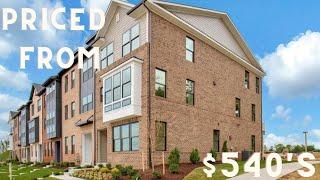 MUST SEE - INSIDE A NEW DECORATED LUXURY TOWNHOME IN BOWIE MARYLAND