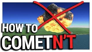 How To Cometn't (By FREEZING Physics!) - Kerbal Space Program