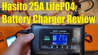 Haisito 25A LifePO4 12v/24v Battery Charger Review.