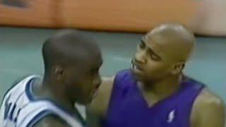 Anthony Mason Defense on Vince Carter (Original Footage from LamarMatic)