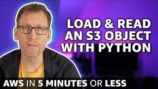 How to read a file from S3 with the Python SDK | AWS Python boto3 Tutorial