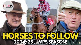 The ULTIMATE Jumps Horses To Follow List for 2024/25 feat. Top Trainers | Horse Racing Tips