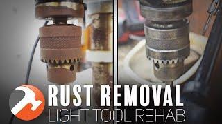 How I Remove Rust from Power Tools (without vinegar) - Light Tool Rehab