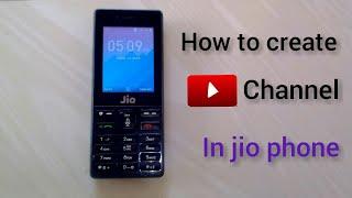 how to create YouTube channel in jio phone /short/one minutes/mahrosh creations