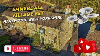 Emmerdale Village Set Drone Flyover | Stunning Aerial Views