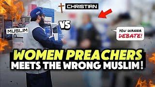 ‼️"You Just Wanna Debate!" ️2 Christian Women Preachers SCHOOLED by Shaykh Uthman!