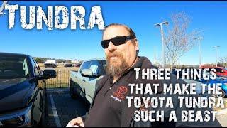 Three things that make the Toyota Tundra a  beast