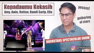 Kepadamu Kekasih - Amy, Awie, Hattan, Ramli Sarip & Ella | REACTION