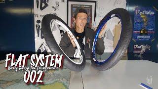 HERESY Zephyr BMX FLATLAND  tire 1st Impressions ( FLAT SYSTEM 002 )