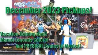 December 2023 Pickups with GreymanX6! Vacation Hauls & LOTS of Marvel Legends