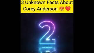 3 Unknown Facts About Corey Anderson #youtubeshorts#shorts#coreyanderson#cricketpawri#cricketlover