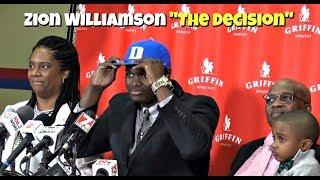 Zion Williamson "The Decision" - Official EliteMixtapes Coverage of Zion's College Announcement