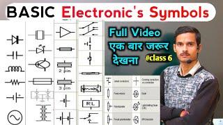 Basic Electronic Symbols Full Tutorial Video s.k Electronic