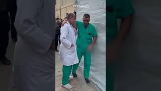 Gaza surgeon grieves son's death after having to amputate his limb