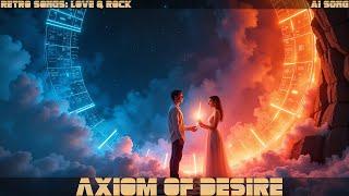  AI SONG: Axiom of Desire | Lyric Video | Retro Rock