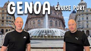 Genoa Cruise Port - Our Day in Genoa, Italy & Aquarium of Genoa! 