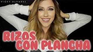 Rizos con PLANCHA! | Vicky Alvarez