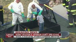 Hazmat situation at JeffCo Open School