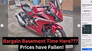 BARGAIN TIME Motorcycles Plummit in Value Time to Get your Next bike