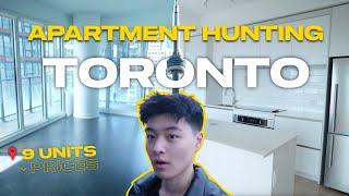 Downtown Toronto Apartment Hunting Under $4,000 | Touring 9 units + prices, locations, tips!