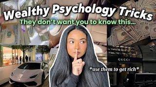 18 PSYCHOLOGY TRICKS TO GET RICH | psychology hacks, rich people secrets, money mindset