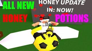 ALL NEW HONEY POTIONS IN WACKY WIZARDS - BEE UPDATE