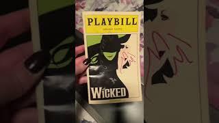 Wicked Musical Playbill