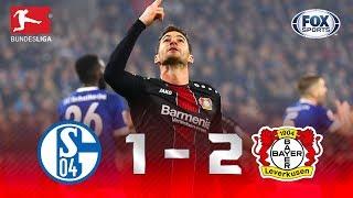 Schalke 04 - Bayer Leverkusen [1-2] | GOLES | Jornada 16 | Bundesliga