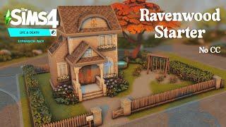 Ravenwood Starter ‍⬛ The Sims 4 Life & Death Speed Build