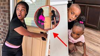 Jealous SIBLINGS LOCKS NEW ADOPTED SISTER OUTSIDE! THEY REGRET IT!!