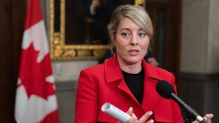 "Completely unacceptable": Joly condemns anti-NATO protests in Montreal